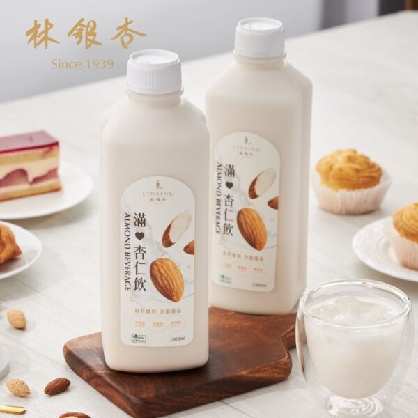 滿杏仁飲1000ml/容量大升級/家庭號
