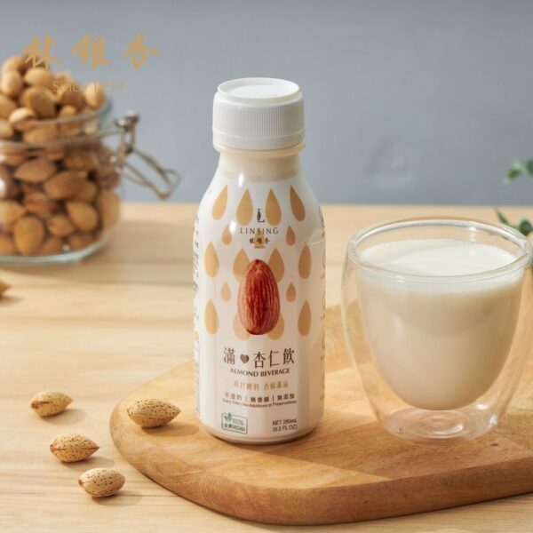 滿杏仁飲280ml (3瓶/6瓶)